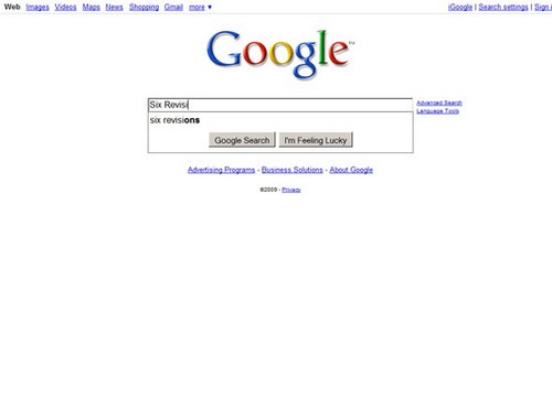 Google 2009